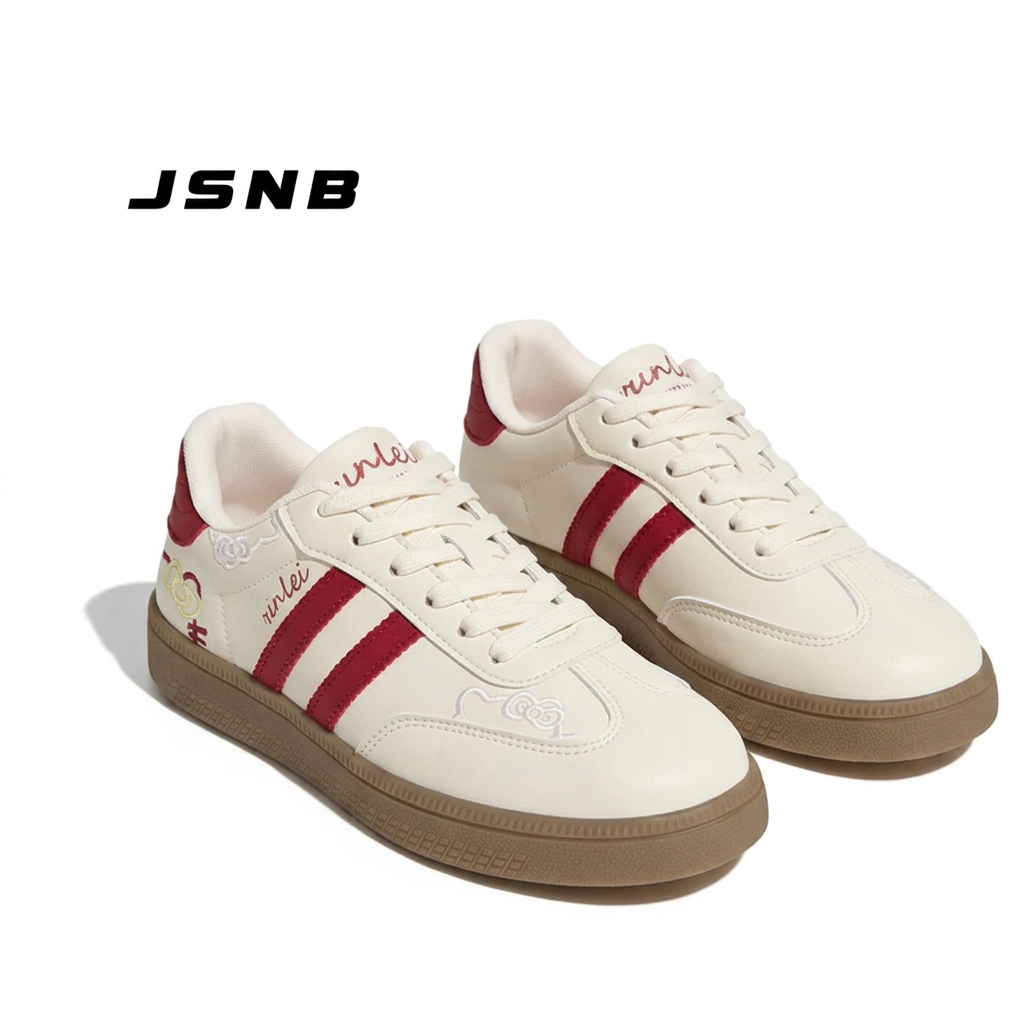 JSNB รองเท้ากีฬาสไตล์แฟชั่น จัดส่งฟรี ลดสูงถึง 25 บาท ขนาด 36-42 เนื้อวัสดุคุณภาพจากเกาหลี ระบายอากาศได้ดี ไม่เหม็นเท้า