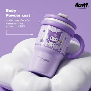 KAFF แก้วเก็บความเย็น ลาย Sanrio รุ่น KAFF 01 แก้วเก็บความเย็น ขนาด 600 มล. แก้ว สแตนเลส 316 จุได้เยอะ ไม่เป็นสนิม