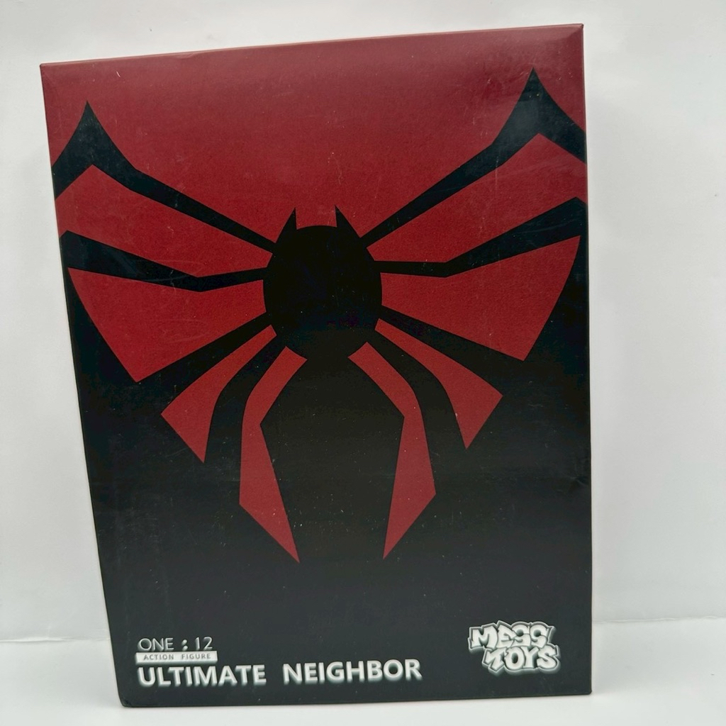 🔥พร้อมส่งจากไทย🔥 Model Spider-Man Ultimate Neighbor สีแดงมีหัวเปลี่ยน One:12 สูง 19-20เซ็น