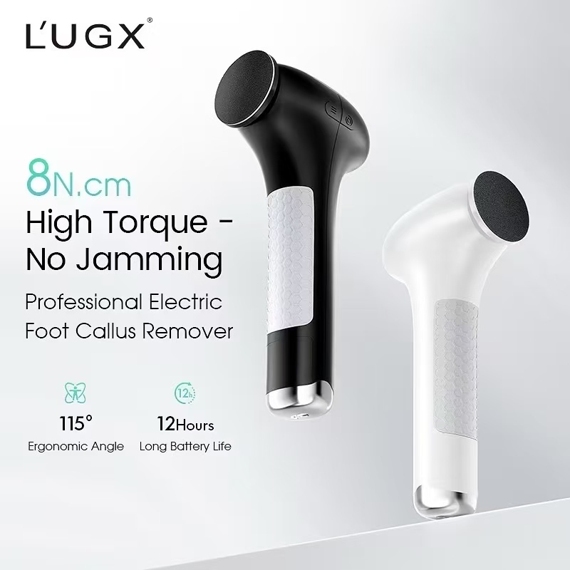 LUGX LG-628 เครื่องขัดเท้าไฟฟ้า ปรับระดับได้ 3 ระดับ ขัดส้นเท้า ผิวด้าน หนังกำพร้า ที่ขัดเท้าไฟฟ้า ช่วยขจัดเซลส์ผิวที่หย