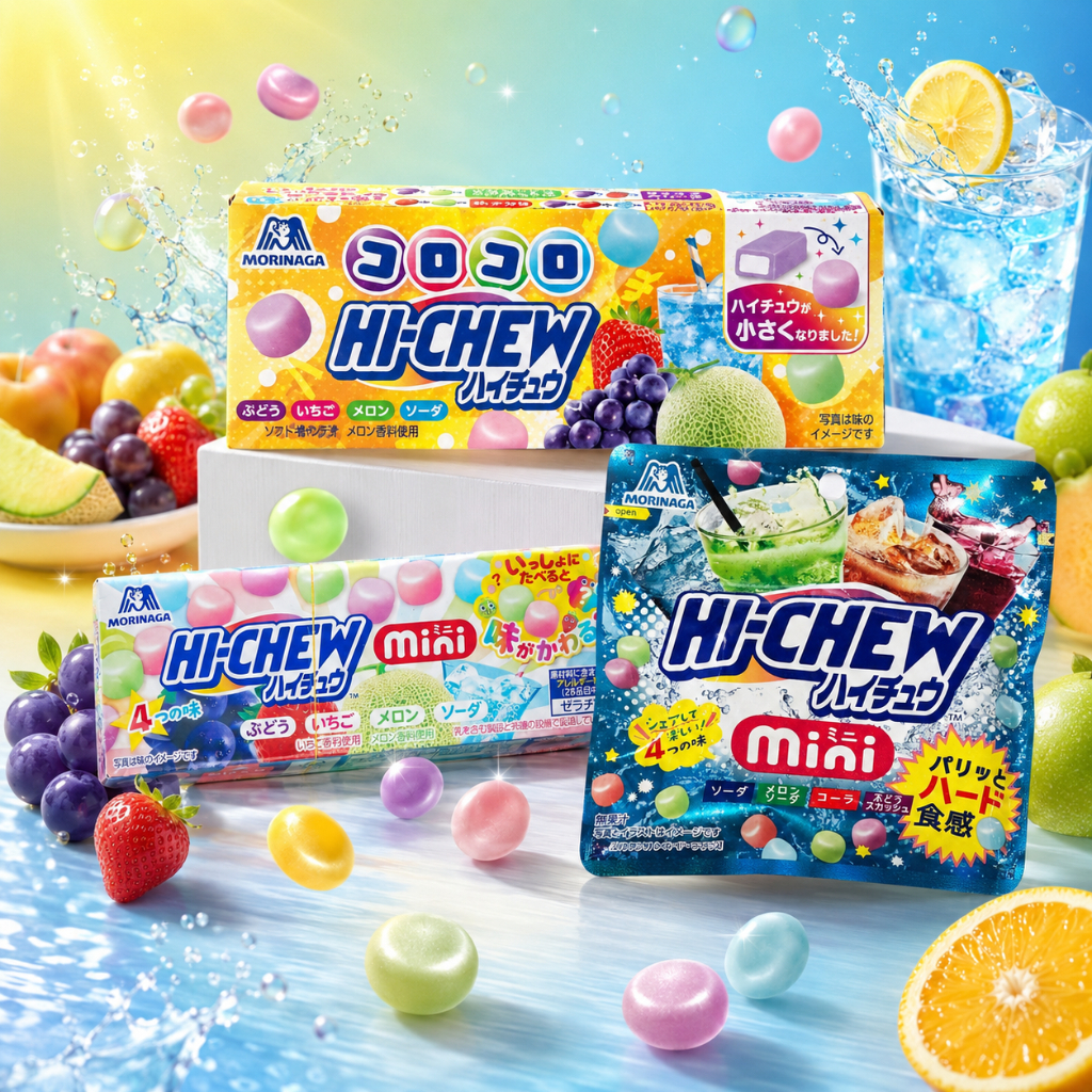 💥 NEW! HI-CHEW Mini & Korokoro Lineup (3 Options) - Your Flavor Adventure in a Pouch! 🍬