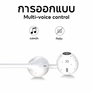 JQVITEK T20 หูฟัง Type-C เสียง Hi-Fi เบสแน่นมาก หูฟังแบบสวมครึ่งหู มีไมค์ คุยชัด สำหรับ Android / Tablet