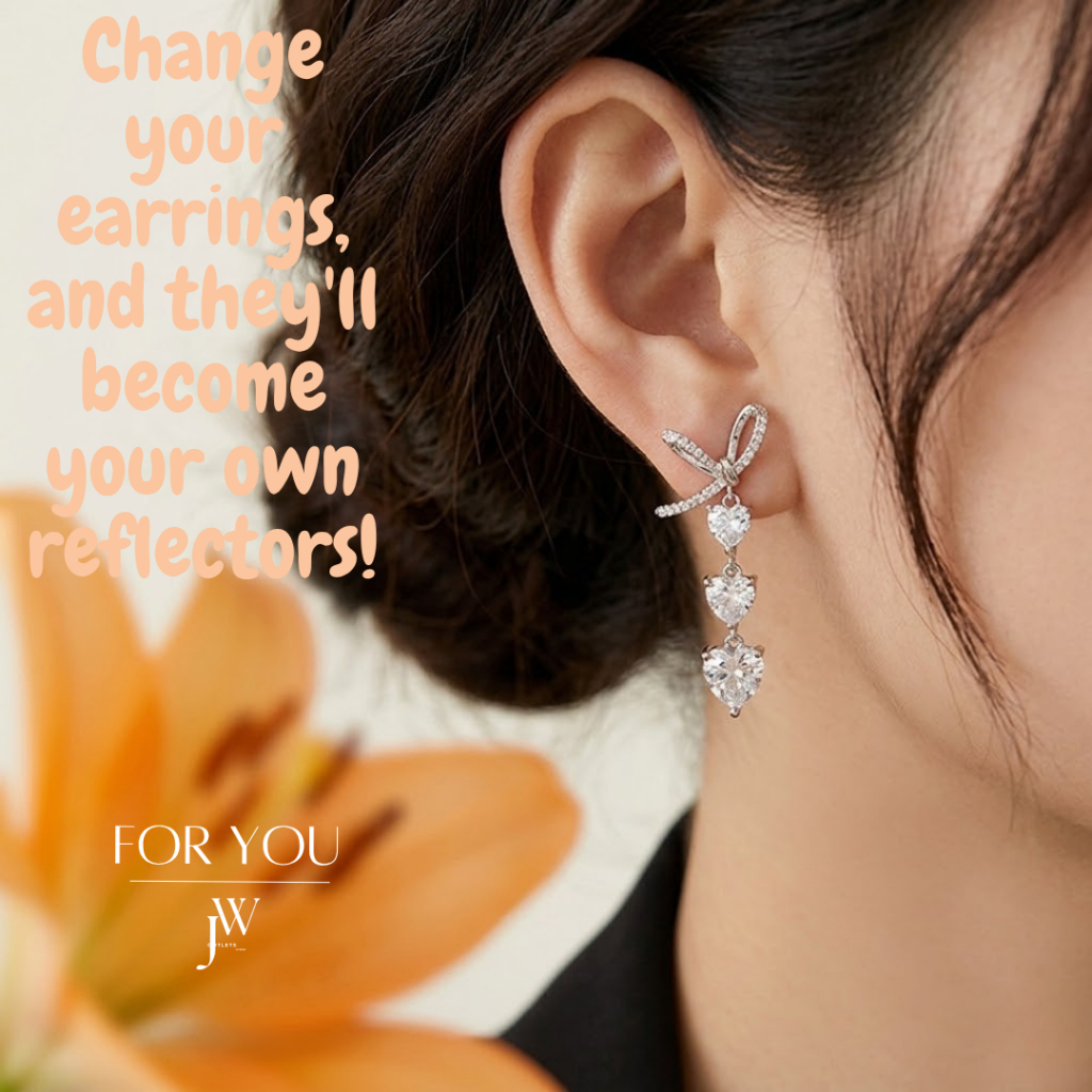 OUTLETS ล้างสต็อกจากโรงงานตรง ต่างหู For You ต่างหูเพชร ต่างหูสวยๆ ต่างหูแฟชั่น ต่างหูรูปหัวใจ