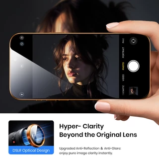 Hoerrye for iPhone 17 ProMax/17 Pro ฟิล์มป้องกันเลนส์กล้อง โลหะ ฟิล์มกระจก สีสันสวยงาม อัลตร้าเอชดี ไอโฟน 17 ติดตั้งง่าย
