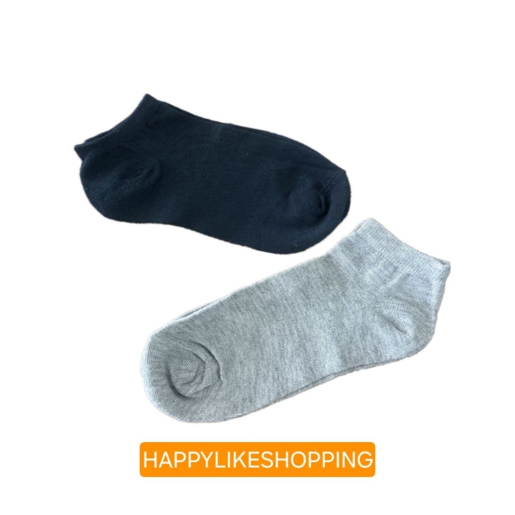 ถุงเท้าข้อสั้นFree Size ใส่ได้ทุกวัย คู่ละ2บาท🧦🐾🦶