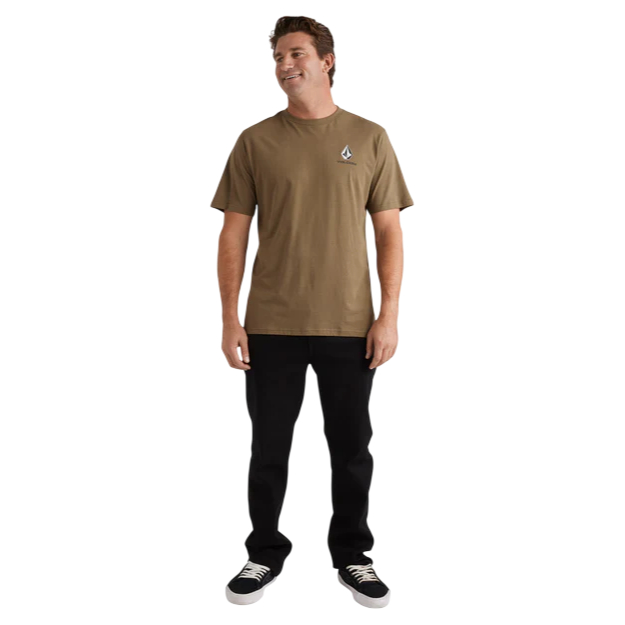 Volcom เสื้อยืดแขนสั้นสำหรับผู้ชาย Mens Corp Short Sleeve Tee 244 A5002065-WMS — صورة 8