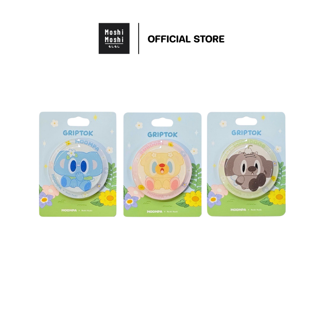 Moshi Moshi Griptok แม่เหล็กติดโทรศัพท์ ลาย MOOMPA ลิขสิทธิ์แท้ รุ่น 8100050771-50772