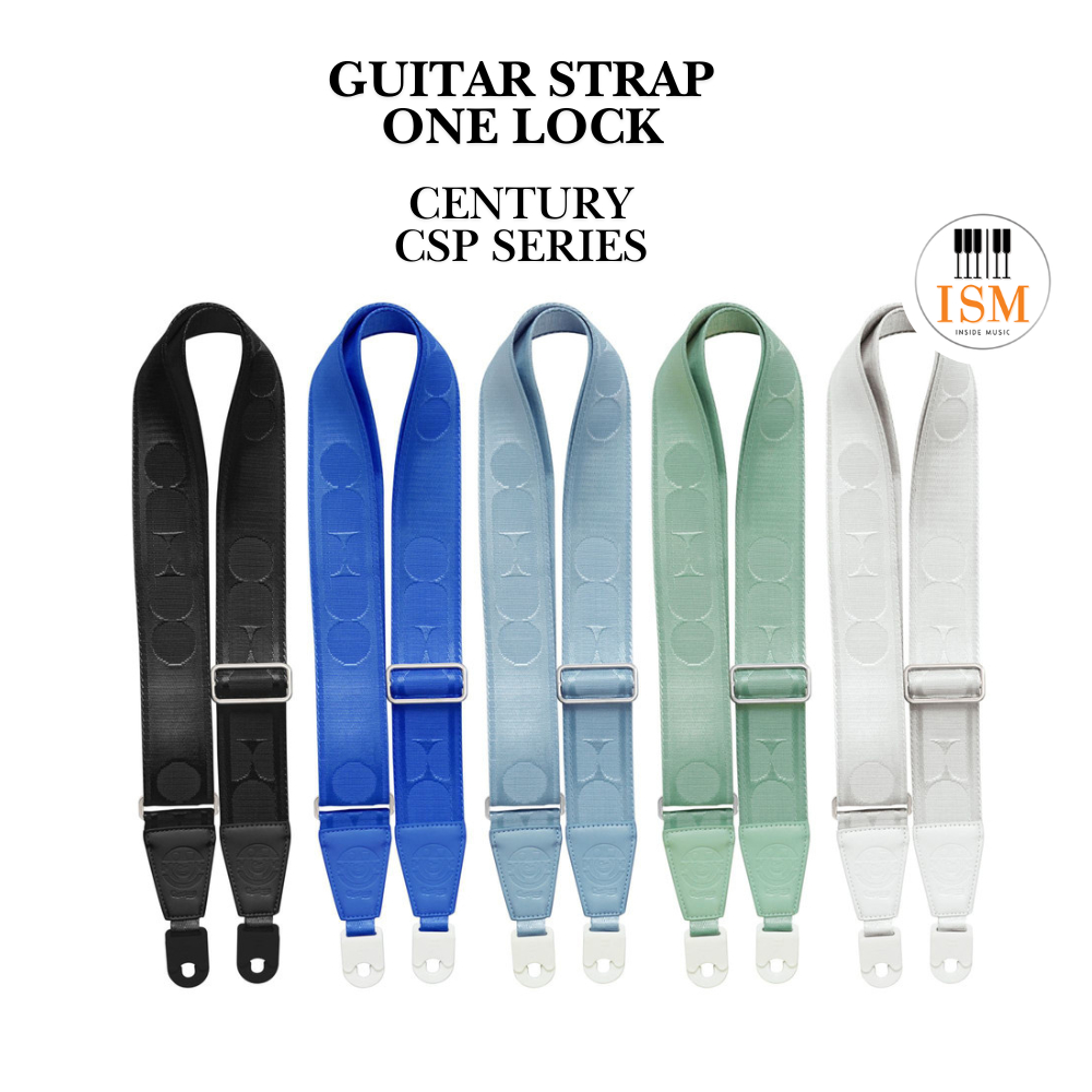 Century CSP Series สายสะพายกีต้าร์ แบบล็อคแน่นหนึบ ใช้งานง่าย