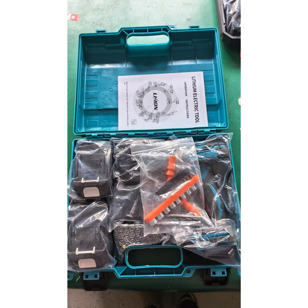 มาคิตะ ประแจไฟฟ้า 359V ไร้สาย  บล็อกไฟฟ้าไร้สาย 600N.M โลหะ ประแจไฟฟ้าไร้สาย บล็อกถอดล้อไฟฟ้า 2ก้อน ประแจไ
