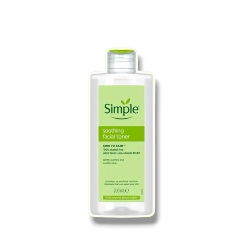 โทนเนอร์ Simple Kind to skin Soothing Facial Toner ซิมเพิล 200ml