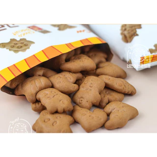 Cheongwoo Dinosaur Milk Snack 60g ขนมสแน็กรสนมเกาหลี 청우 우유먹은 공룡 스낵 60g Korean Snack Kids from korea