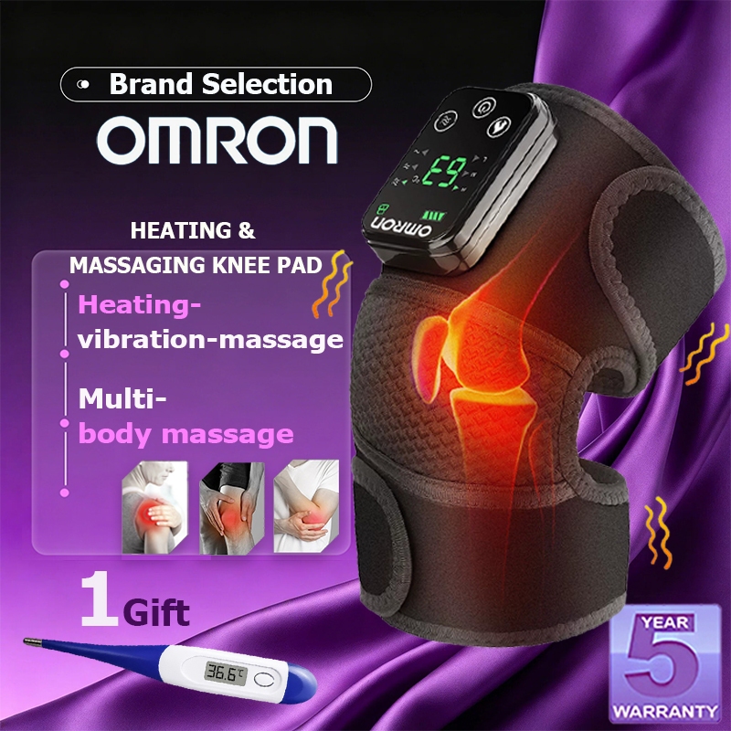 Omron Heated knee brace มีแบตเตอรี่ใช้งานได้นาน ปรับระดับความแรงของการสั่นได้ และช่วยบรรเทาอาการปวดจากโรคข้ออักเสบ