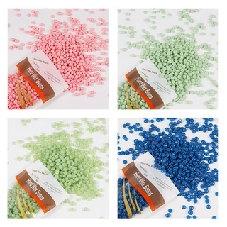 แว็กซ์กำจัดขน 100g Hard wax bean ﻿เม็ดแว็กซ์ เม็ดแว็กซ์กำจัดขน แว็กกำจัดขน สตรอว์เบอร์รี น้ำผึ้ง กุหลาบ ครีม