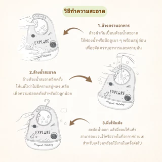 Muslin tree ของแท้ ผ้ากันเปื้อนซิลิโคน กันเปื้อนซิลิโคน ซิลิโคนกันเปื้อนสำหรับเด็ก คุณภาพดี