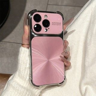 CrashStar หน้าต่างบานใหญ่ ลายเลเซอร์ ถุงลมนิรภัย นุ่ม เคสโทรศัพท์ Phone Case For iPhone 17 16 15 14 13 Pro Max Plus