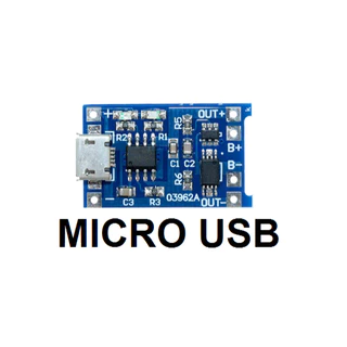 10PCS Type-C Micro Mini 5V1A 18650 TP4056 แบตเตอรี่ลิเธียมโมดูลชาร์จบอร์ดป้องกันฟังก์ชั่น Dual 1A Li-ion