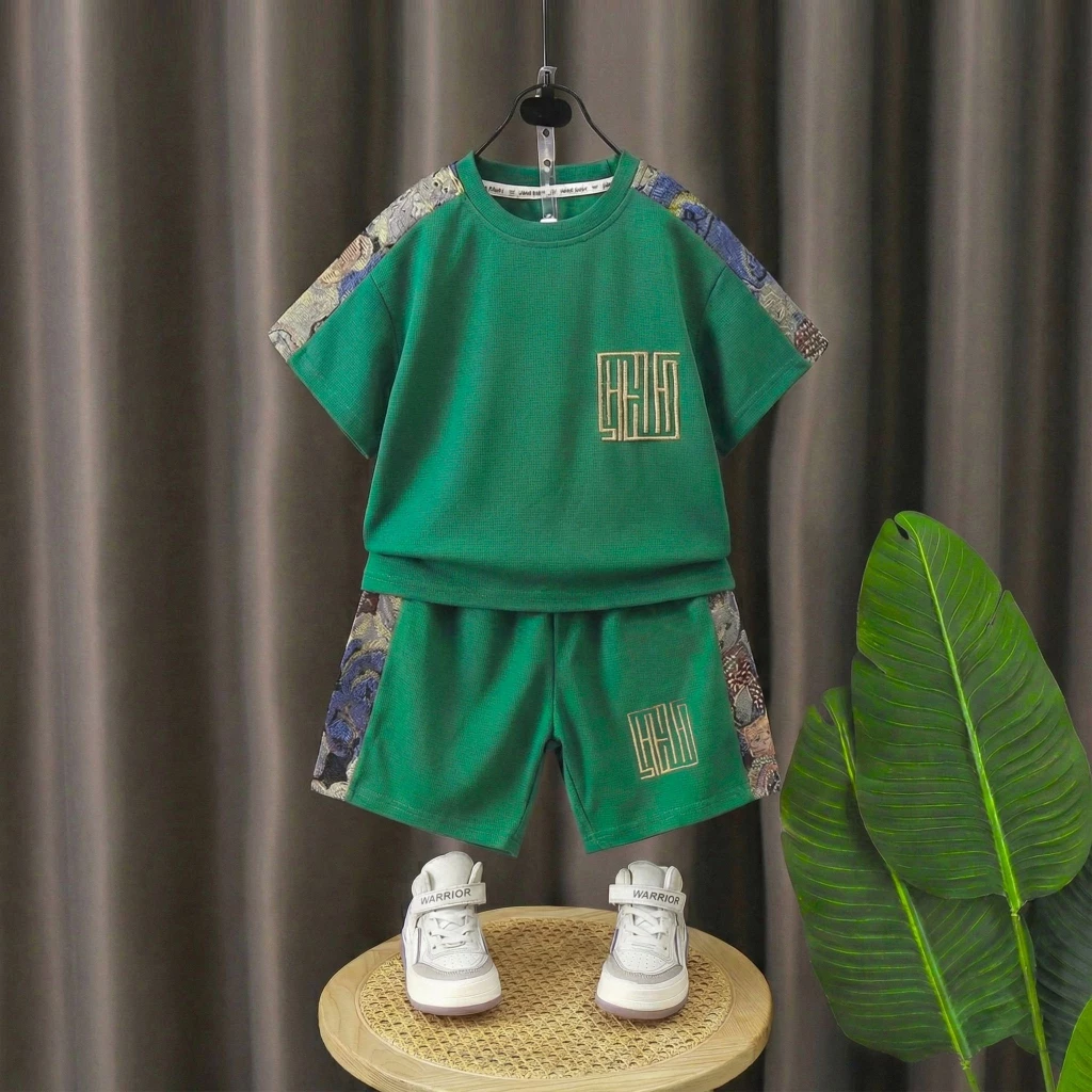 ชุดเด็กผู้ชาย สุดเท่ ชุดสำหรับเด็กผู้ชาย ใส่สะบาย เสื้อพ้อมกางเกง เหมาะกับฤดูร้าน ชุดสีขาว และ สีดำ ลายหมีไม่ซ้ำกัน แฟชั thumbnail 5