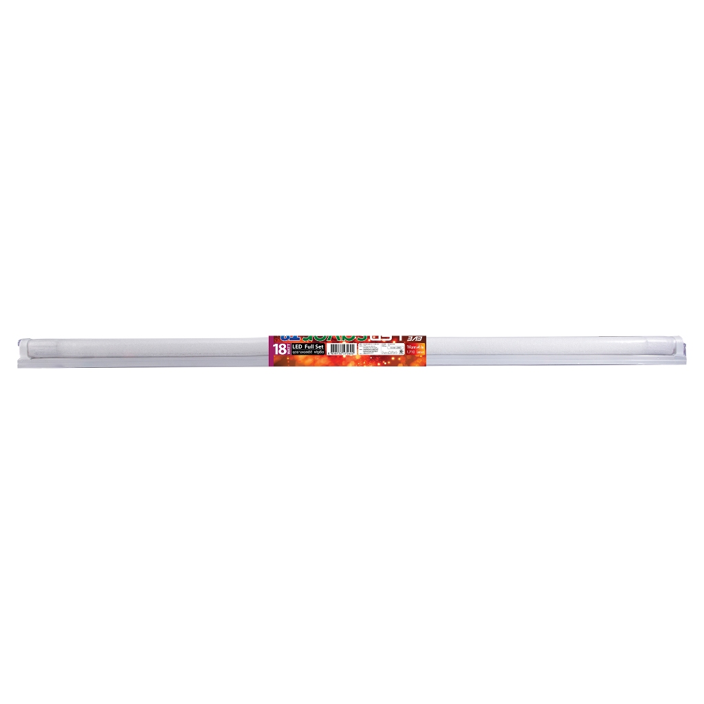 ชุดราง LED ฟูลเซ็ต SAVER T8  EVE LT 575622 วอร์ม 18W/563872 วอร์ม 22W