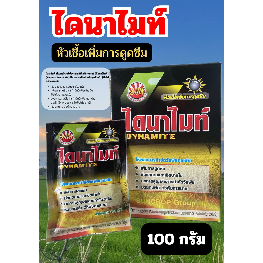 ไดนาไม แบบกล่อง มี10 ซอง (100กรัมx10)