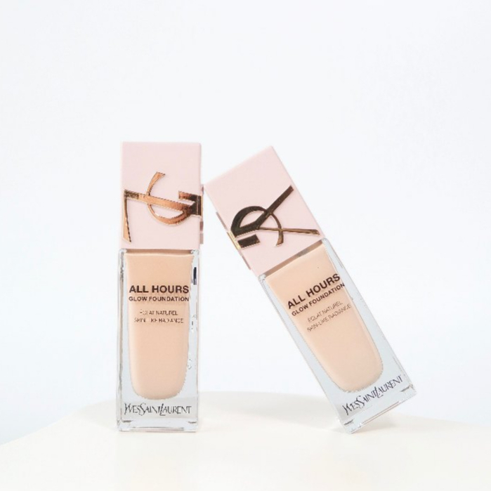 แท้💯ผลิตภัณฑ์ใหม่YSL All Hours Glow Foundation 25ml วายเอสแอล (อีฟส์ แซงต์ โลรองต์) รองพื้นเนื้อบางเบา.