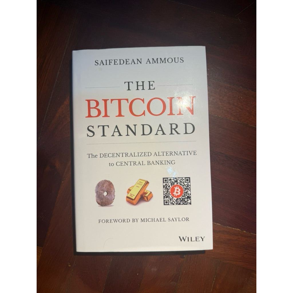 [หนังสือพัฒนาตัวเอง] THE BITCOIN STANDARD ver. ภาษาอังกฤษ ปกแข็ง