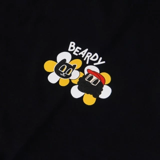 BEARDYMAN SNEAKY GARDEN T-SHIRT BLACK