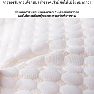 หมอน หมอนสุขภาพ แก้ปวดคอ บ่า ไหล่ สัมผัสนุ่ม 3D ลดการนอนกรน ป้องกันไรฝุ่น ไม่เสียรูปหลังนอนนาน ⚡พร้อมส่ง
