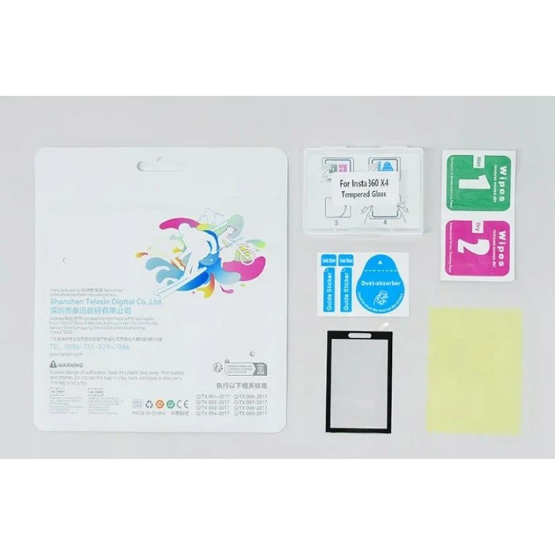 TELESIN Insta360 X5 X4 Tempered film kit กระจกกันรอย thumbnail 9