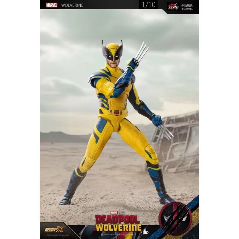 ZD Toys Deadpool & Wolverine ฟิกเกอร์ Wolverine