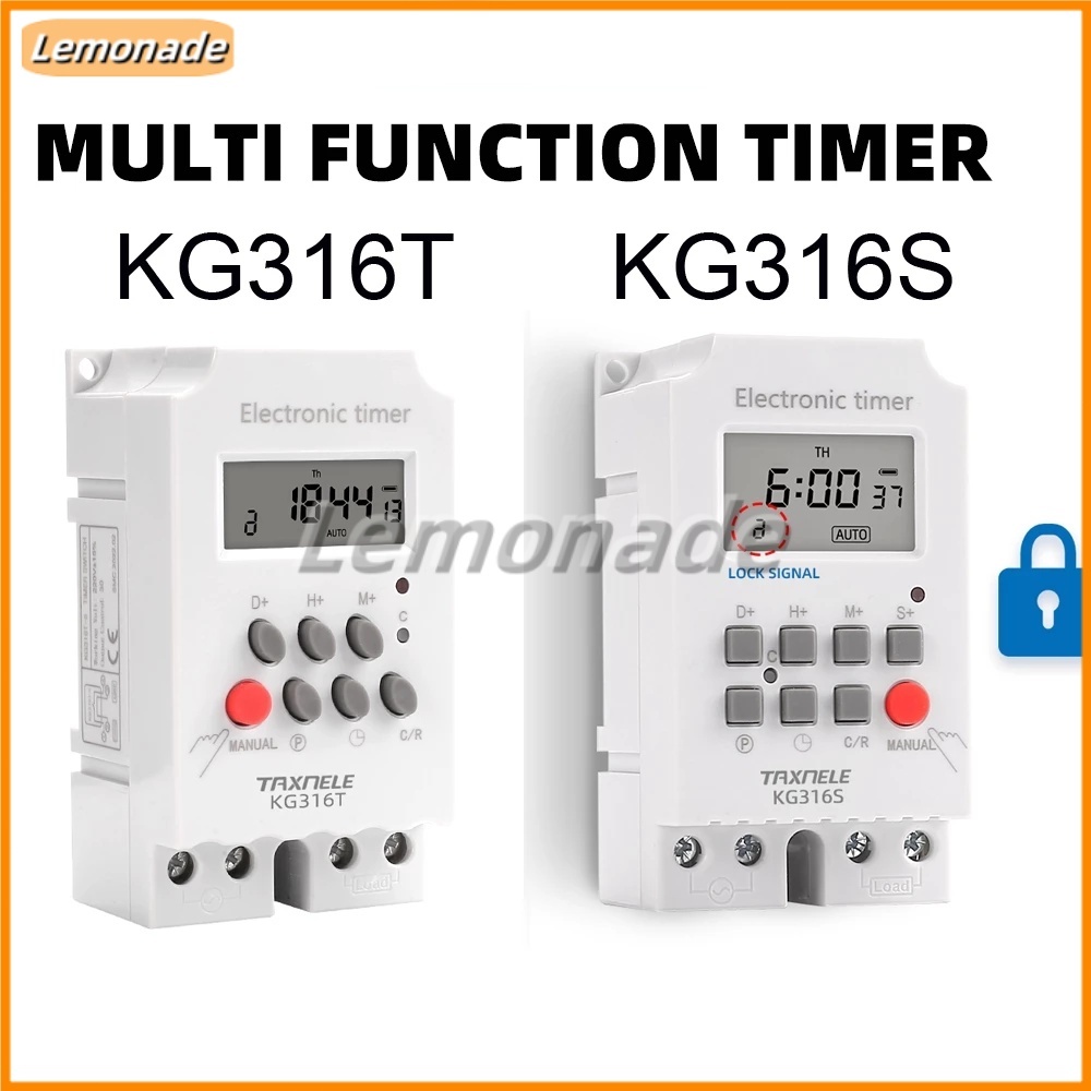 [No.2951] KG316T - ll Timer Switch 220V 25A นาฬิกา เครื่องตั้งเวลา เปิด-ปิด อุปกรณ์ไฟฟ้า อัตโนมัติ