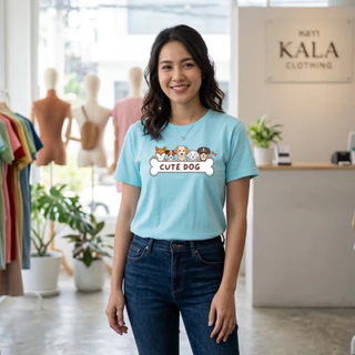 ลดราคา เสื้อยืดคอกลม ผ้าคอตตอน100% T01 Clothing