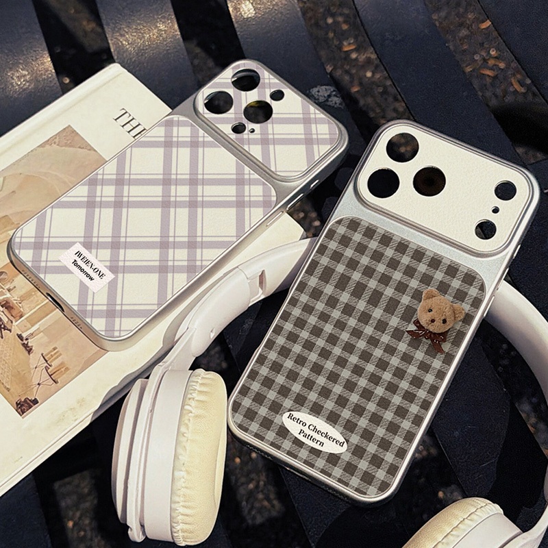 เหมาะสําหรับ 11promax เคสโทรศัพท์หรูหราหนังหนัง iPhone 18 17 16 15 14 13 12 11 Pro Max รวมทุกอย่างกันกระแทกกรณี