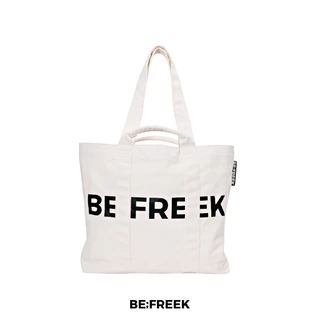 BE;FREEK กระเป๋าผ้าแคนวาส TOTE BAG LOGO 2 สี BE;FREEK TOTE BAG LOGO 2 COLORS