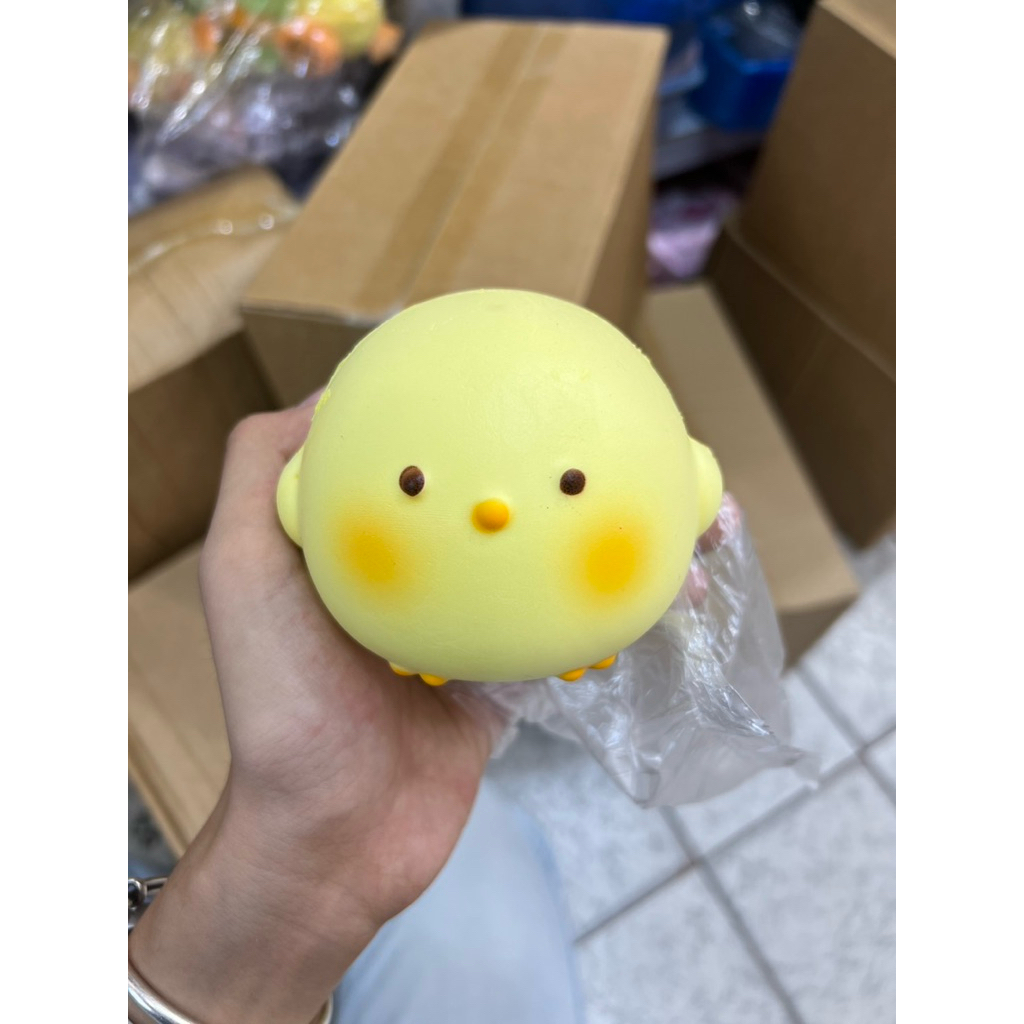 สกุชชี่ลูกเจี๊ยบ ลูกไก่ 8 ซม.