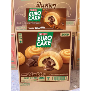 ยกลัง!!!!Euro เค้ก 1ลัง 12แพ็ค 1 แพค 12ชิ้น (144ชิ้น) สินค้าพร้อมส่ง