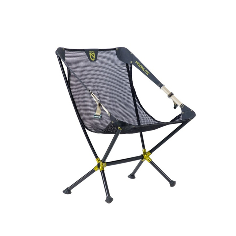 NEMO Equipment เก้าอี้พับ MOONLITE RECLINING CAMP CHAIR  BLACK PEARL