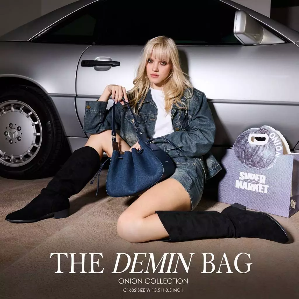 CICELLE (ซี-เซล) รุ่น C1682 Onion Bag Denim Collection👖💙