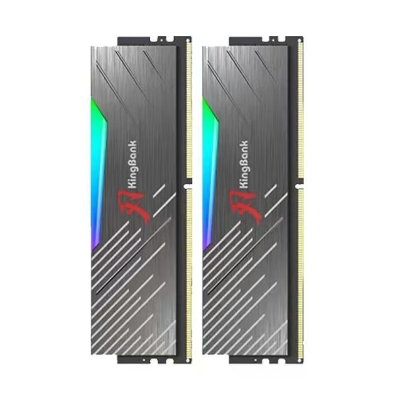 RAM Kingbank Black Blade RGB 32GB(16G×2) DDR5 6000MHz C30 SK Hynix M-DIE ประกอบชุด ใหม่ ยังไม่แกะ EX