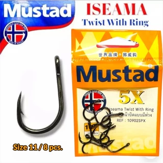 เบ็ดตกปลา ตะขอตกปลา MUSTAD ISEAMA