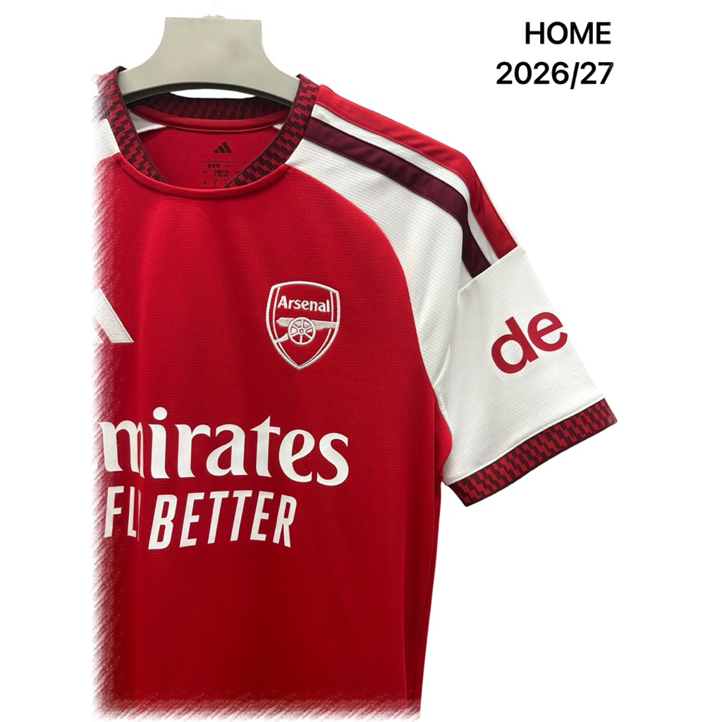 2026/27 เสื้อทีมฟุตบอล ARSENAL HOME เกรดแฟนบอล (Replica)
