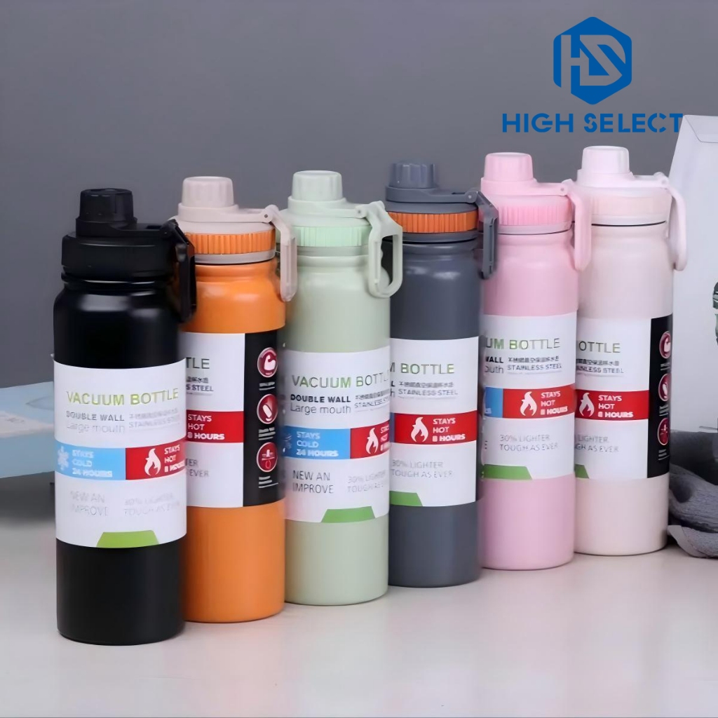 800ml สแตนเลส สูญญากาศ ถ้วยความร้อน ครอบครัว สำนักงาน กาแฟ ชา ขวดน้ำ