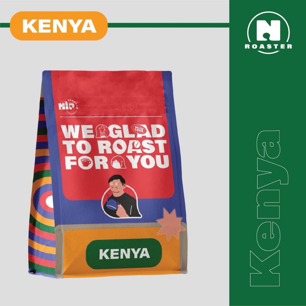 [NiP COFFEE] เมล็ดกาแฟ Kenya มีหลายขนาดให้เลือก (150g และ 250g)