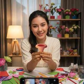 จิราวรรณ บล๊อกดอกไม้จันทน์ ขนาด 6 ซ.ม. ก้นแหลม ดอกเผา ช่อประธาน