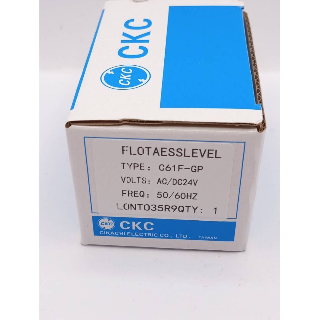 C61F-GP 24v สวิตช์ควบคุมระดับน้ำแบบไม่มีลูกลอย (Floatless Level Switch) ยี่ห้อ CKC รุ่น C61F-GP 24VD