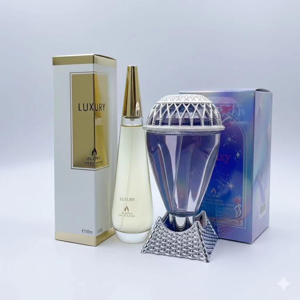 โปรคู่2ขวด ALORA LUXURY 100ML น้ำหอมผู้หญิง กลิ่นหอมดอกไม้สีขาว สดชื่น ติดทน -3248