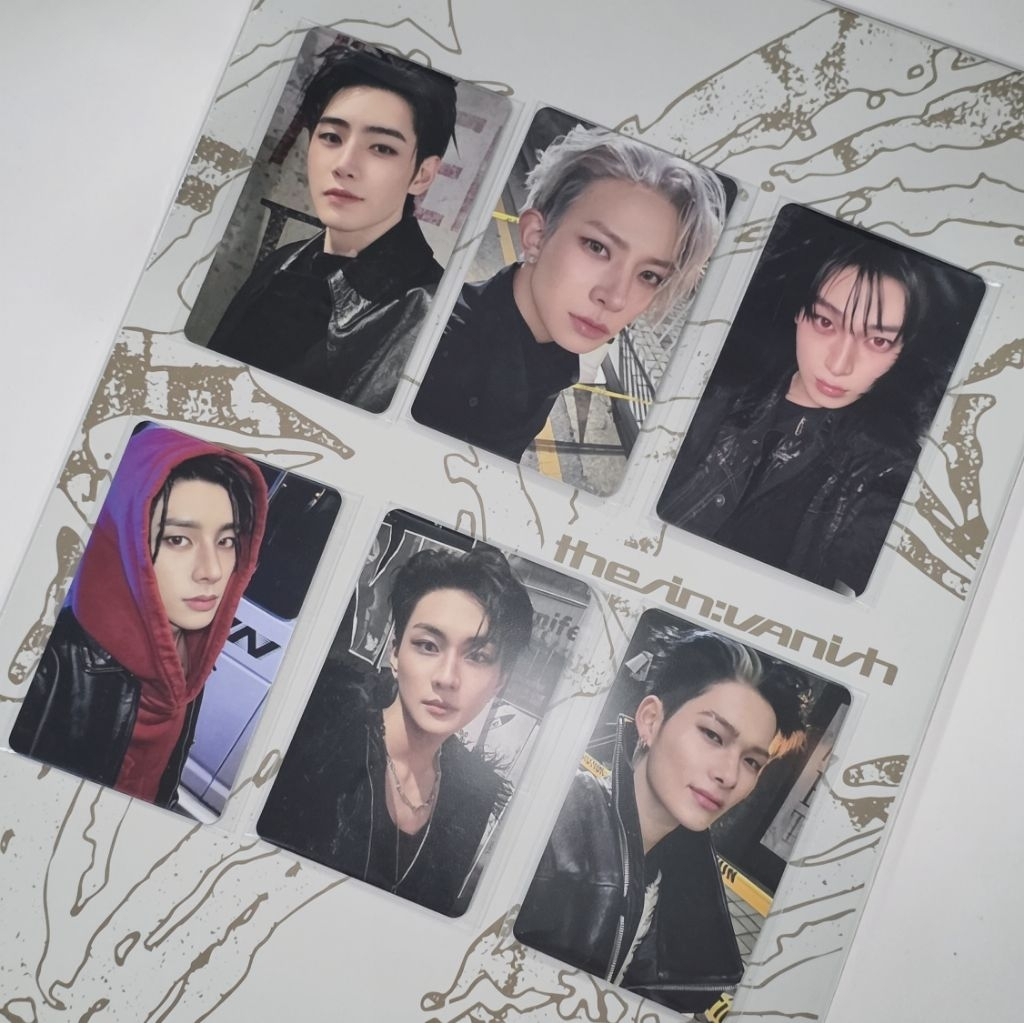 พร้อมส่ง!อัลบั้ม ENHYPEN POB SHOPEE THE SIN : VANISH ฮีซึง เจค ซอนอู
