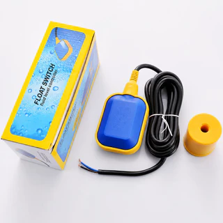 （COD）สวิตช์ลูกลอยไฟฟ้า Float Switch ควบคุมระดับน้ำ 12V 24V 220V 380V สาย 1-15ม. พร้อมตุ้มถ่วง กันน้ำ POWERTECH ทนทาน