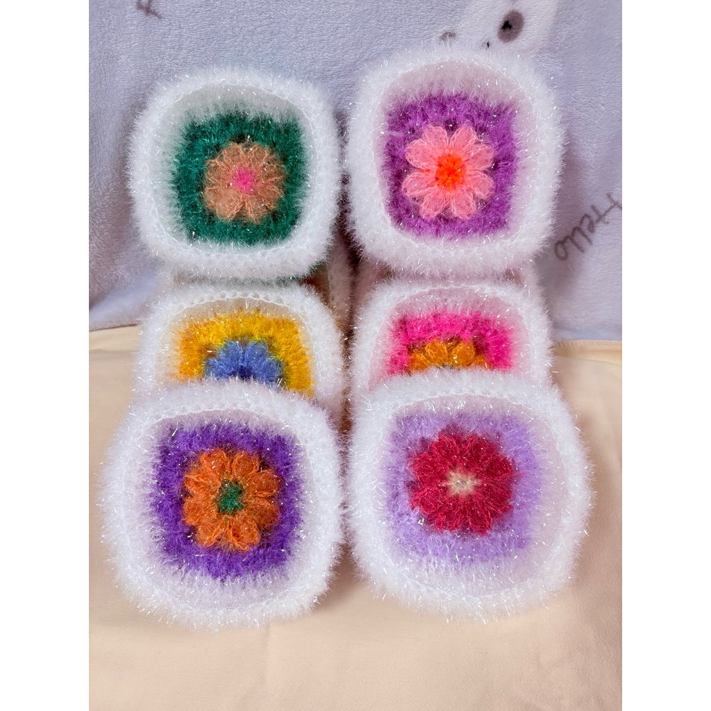 ที่วางสบู่ ใยขัดล้างจานไหมเกาหลี Dish scrub ใยขัดตัว ใยขัดเครื่องครัว แผ่นทำความสะอาด ฟองน้ำ