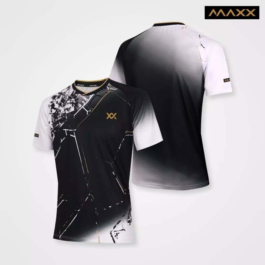 เสื้อแบดมินตัน Maxx Shirt MXPRO012 เสื้อออกกำลังกาย (สินค้าลิขสิทธิ์แท้ 100%) *มีบริการสกรีนเพิ่มชื่อตัวเอง*