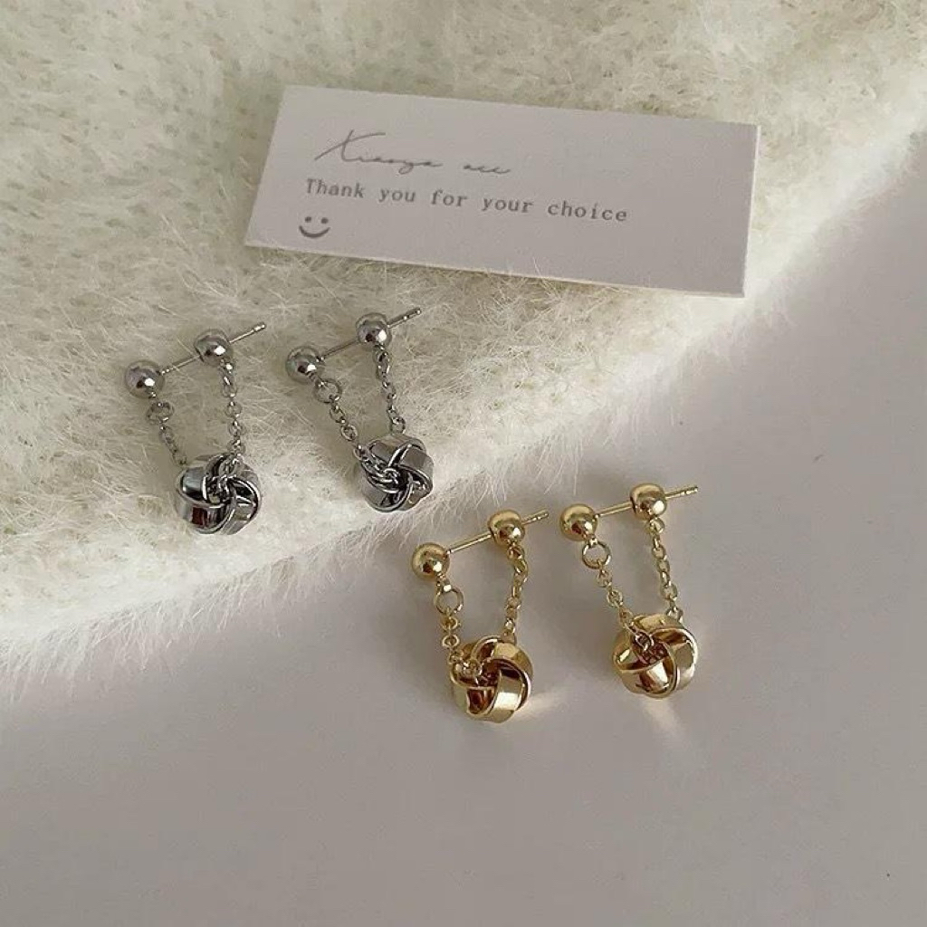 พร้อมส่งในไทย  ต่างหู ต่างหูแฟชั่น